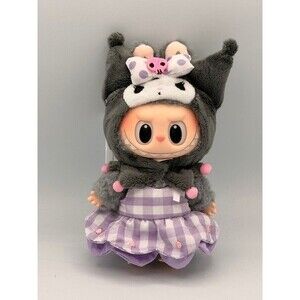 Authentic Labubu The Monsters Hello Kitty And Friends Sanrio Vinyl Plush Kuromi